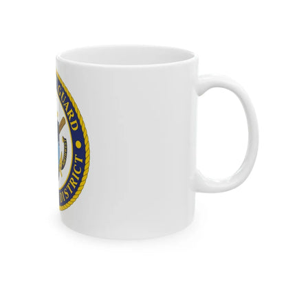 USCG Thirteenth District (U.S. Coast Guard) White Coffee Mug-Go Mug Yourself