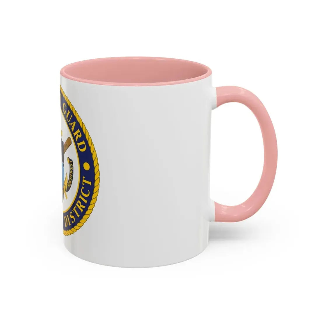 USCG Thirteenth District (U.S. Coast Guard) Accent Coffee Mug - Go Mug Yourself