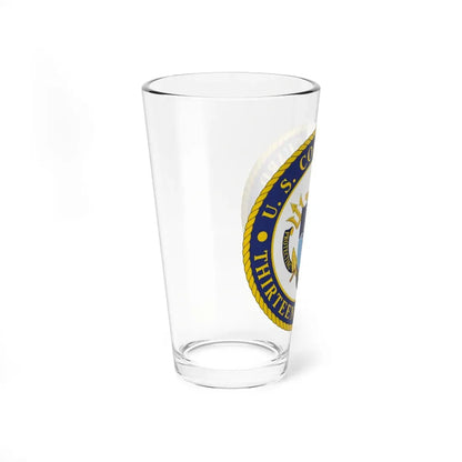 USCG Thirteenth District (U.S. Coast Guard) Pint Glass 16oz - Go Mug Yourself