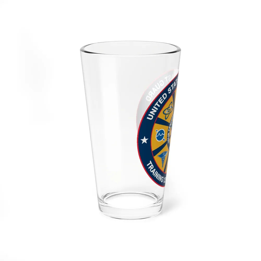 USCG Training Center Petaluma (U.S. Coast Guard) Pint Glass 16oz-Go Mug Yourself