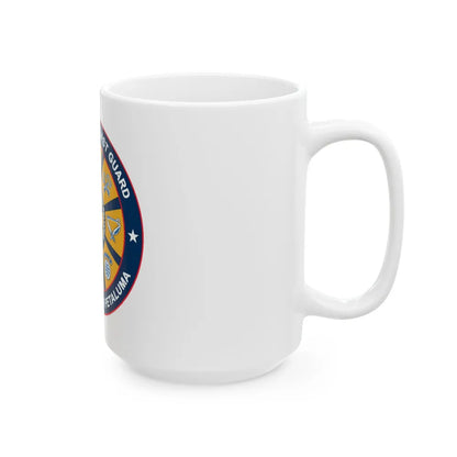 USCG Training Center Petaluma (U.S. Coast Guard) White Coffee Mug-Go Mug Yourself