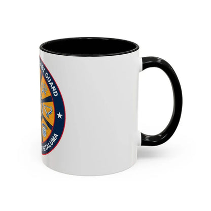 USCG Training Center Petaluma (U.S. Coast Guard) Accent Coffee Mug - Go Mug Yourself