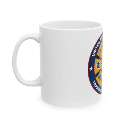 USCG Training Center Petaluma (U.S. Coast Guard) White Coffee Mug - Go Mug Yourself
