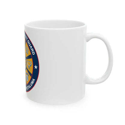 USCG Training Center Petaluma (U.S. Coast Guard) White Coffee Mug - Go Mug Yourself