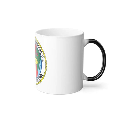 USCG Washington DC Traveling Inspection Staff (U.S. Coast Guard) Color Changing Mug 11oz-Go Mug Yourself