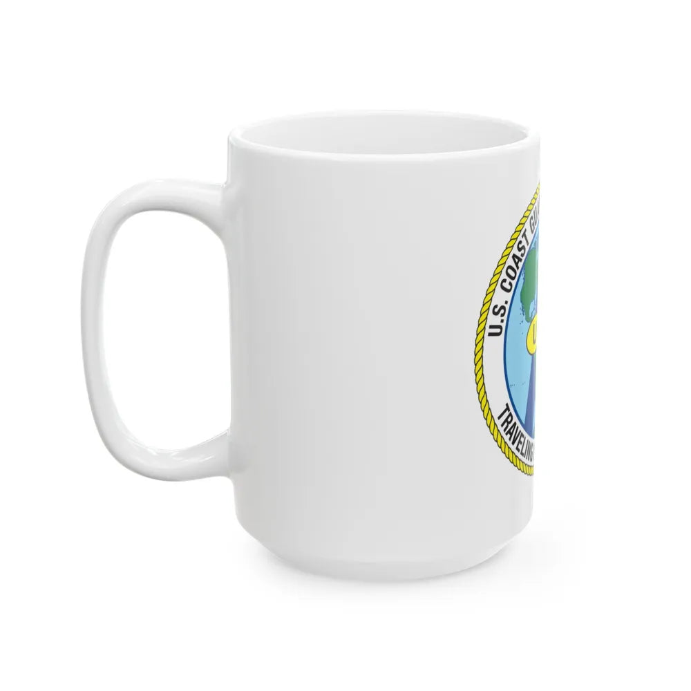 USCG Washington DC Traveling Inspection Staff (U.S. Coast Guard) White Coffee Mug-Go Mug Yourself