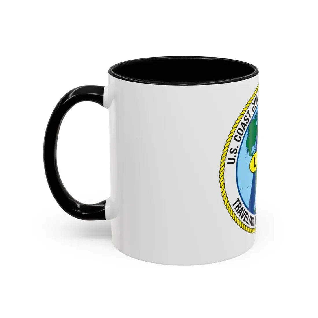 USCG Washington DC Traveling Inspection Staff (U.S. Coast Guard) Accent Coffee Mug - Go Mug Yourself