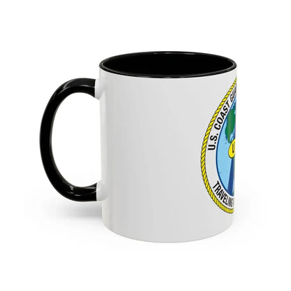 USCG Washington DC Traveling Inspection Staff (U.S. Coast Guard) Accent Coffee Mug - Go Mug Yourself