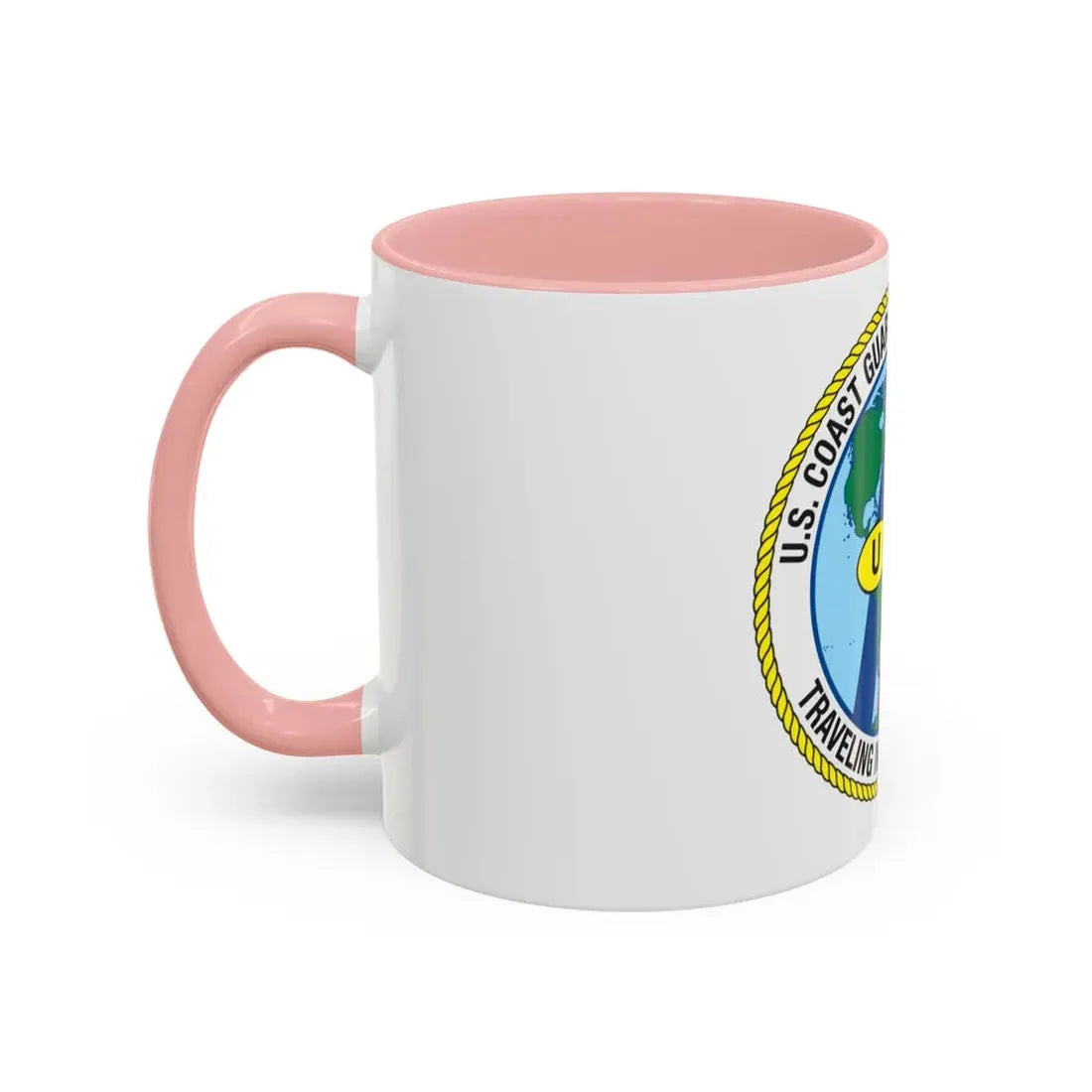 USCG Washington DC Traveling Inspection Staff (U.S. Coast Guard) Accent Coffee Mug - Go Mug Yourself