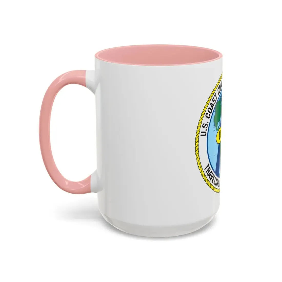 USCG Washington DC Traveling Inspection Staff (U.S. Coast Guard) Accent Coffee Mug - Go Mug Yourself