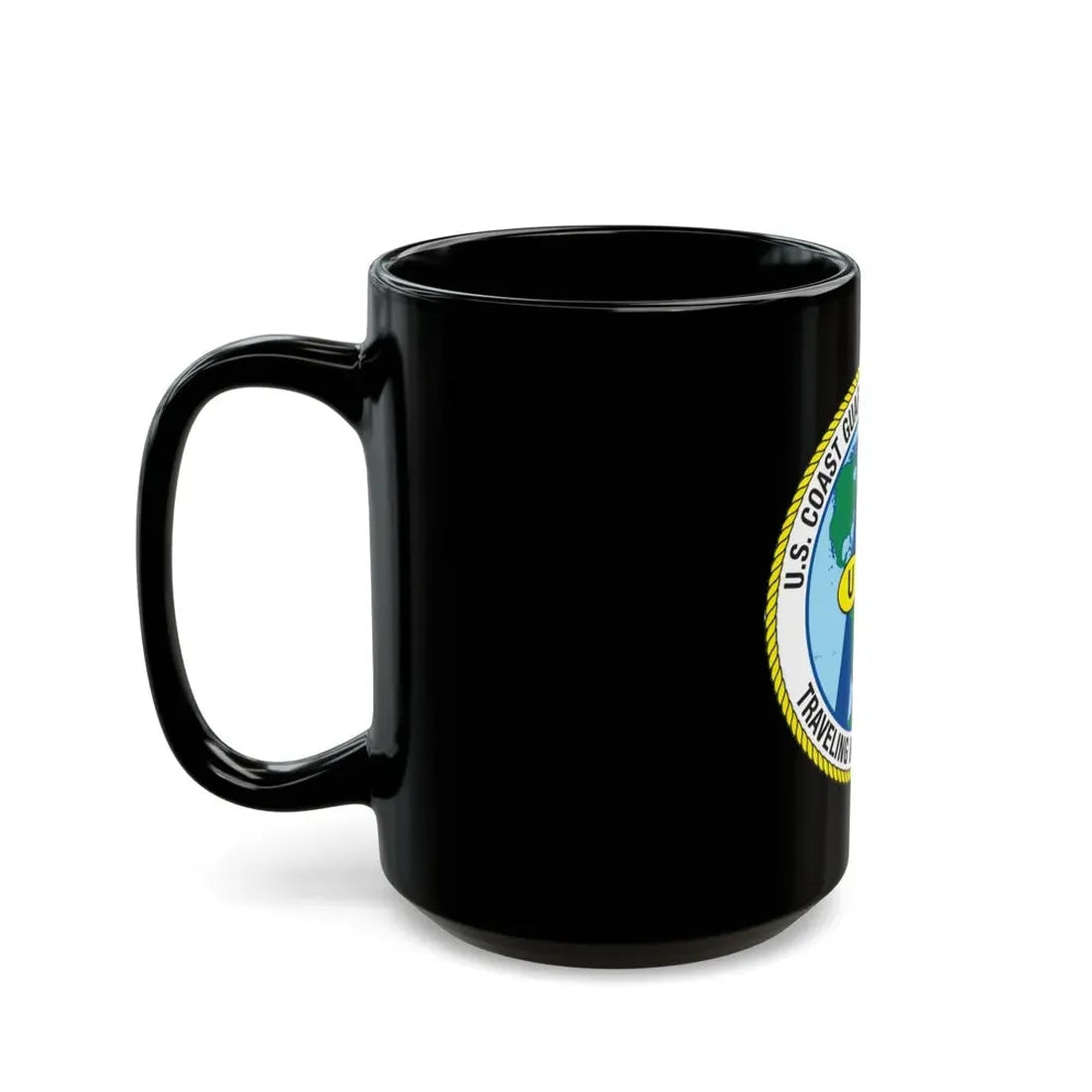 USCG Washington DC Traveling Inspection Staff (U.S. Coast Guard) Black Coffee Mug - Go Mug Yourself