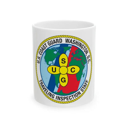 USCG Washington DC Traveling Inspection Staff (U.S. Coast Guard) White Coffee Mug 11oz - Go Mug Yourself