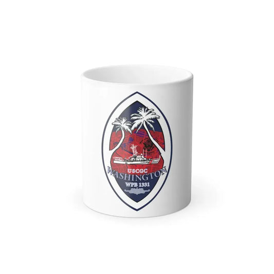 USCG Washington WPB 1331 (U.S. Coast Guard) Color Changing Coffee Mug 11oz - Go Mug Yourself