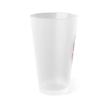 USCG Washington WPB 1331 (U.S. Coast Guard) Frosted Pint Glass 16oz - Go Mug Yourself