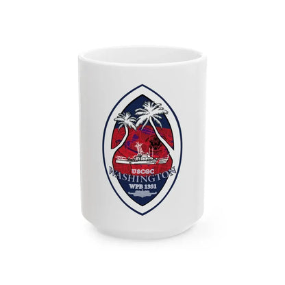 USCG Washington WPB 1331 (U.S. Coast Guard) White Coffee Mug 15oz - Go Mug Yourself