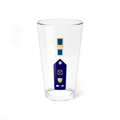 USCG WO1 insignia (United States) (Military Rank) Pint Glass 16oz 16oz - Go Mug Yourself