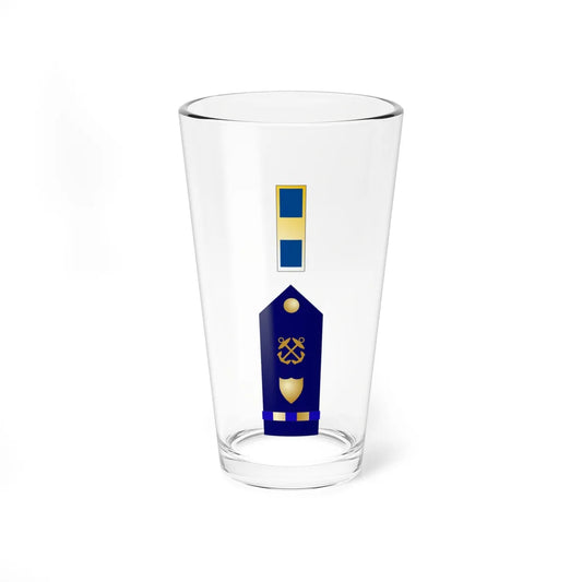 USCG WO1 insignia (United States) (Military Rank) Pint Glass 16oz 16oz - Go Mug Yourself