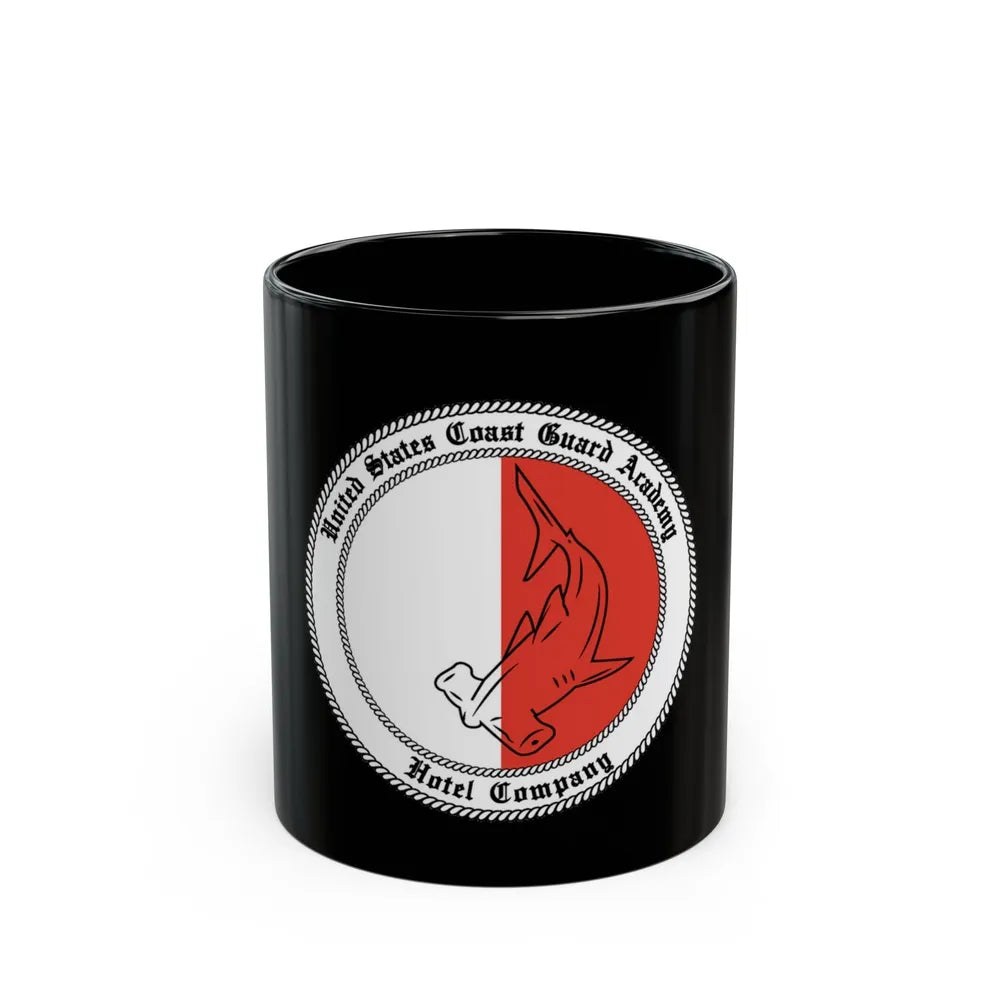 USCGA Hotel Co Hammerhead (U.S. Coast Guard) Black Coffee Mug-11oz-Go Mug Yourself