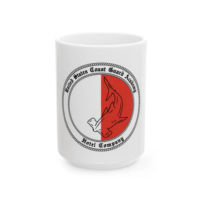 USCGA Hotel Co Hammerhead (U.S. Coast Guard) White Coffee Mug-15oz-Go Mug Yourself