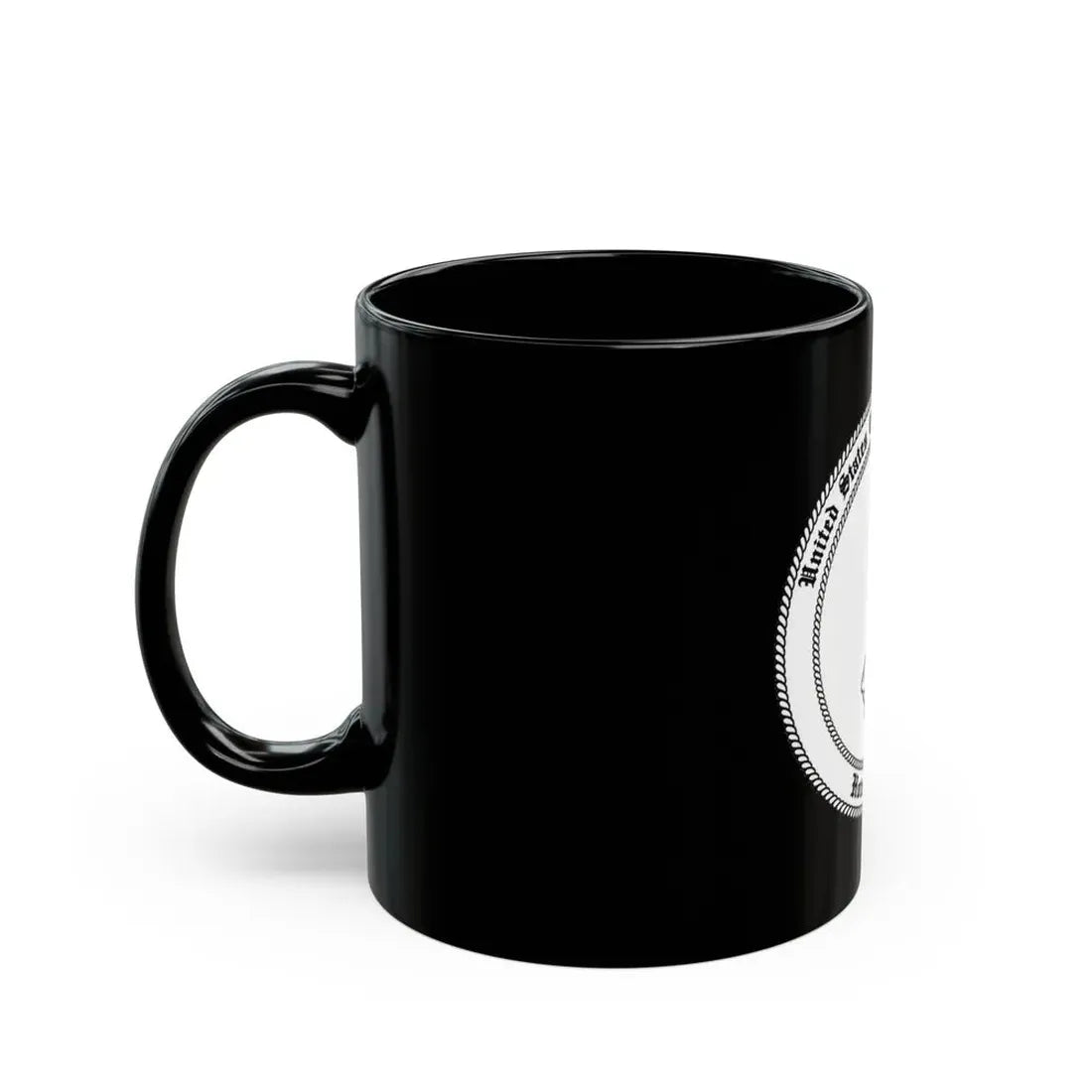 USCGA Hotel Co Hammerhead (U.S. Coast Guard) Black Coffee Mug - Go Mug Yourself