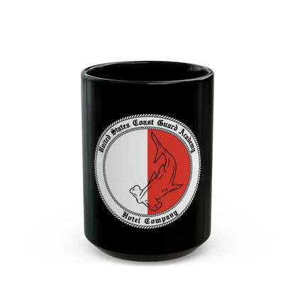 USCGA Hotel Co Hammerhead (U.S. Coast Guard) Black Coffee Mug - Go Mug Yourself