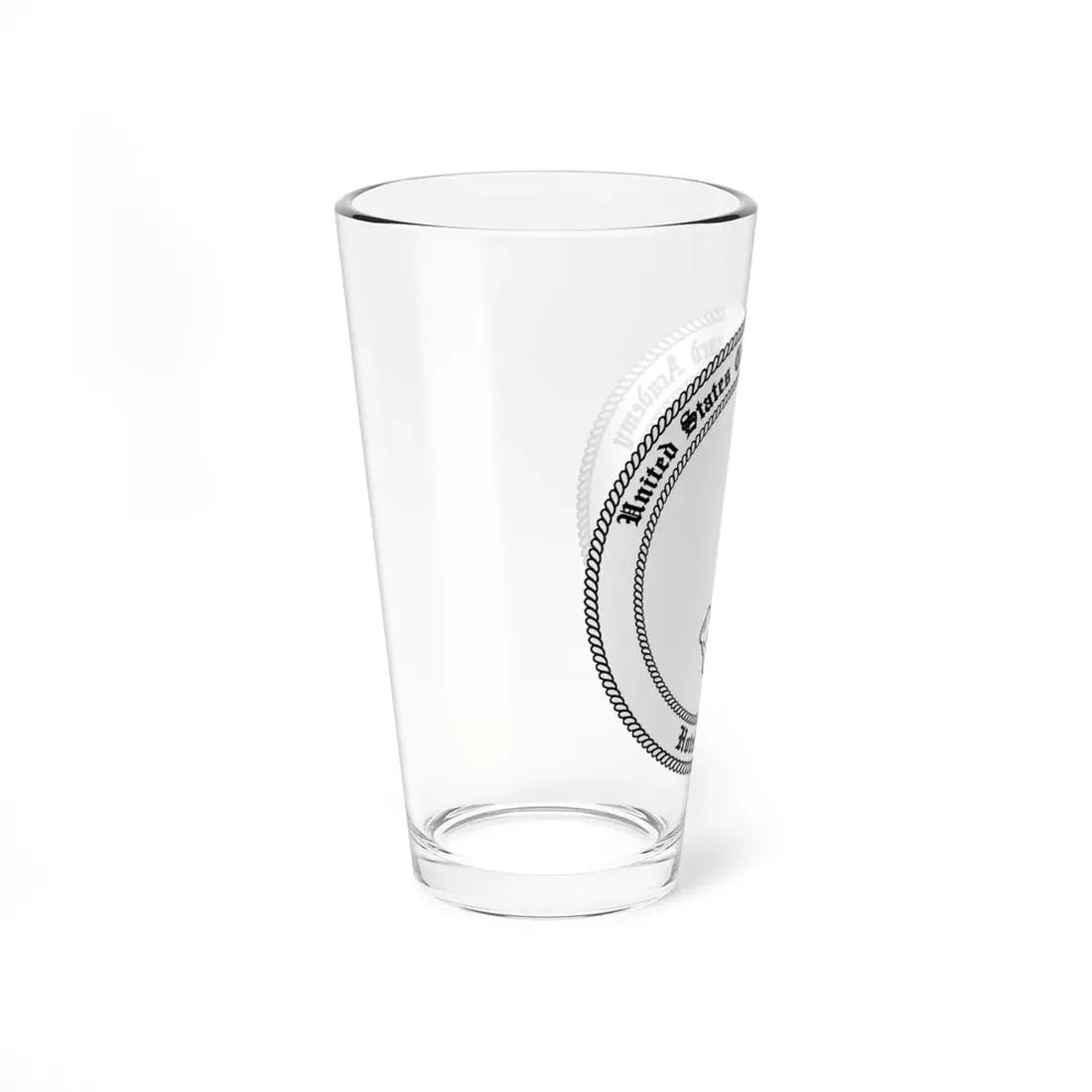 USCGA Hotel Co Hammerhead (U.S. Coast Guard) Pint Glass 16oz - Go Mug Yourself