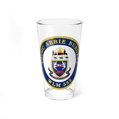 USCGC Abbie Burgess WLM 553 (U.S. Coast Guard) Pint Glass 16oz-16oz-Go Mug Yourself