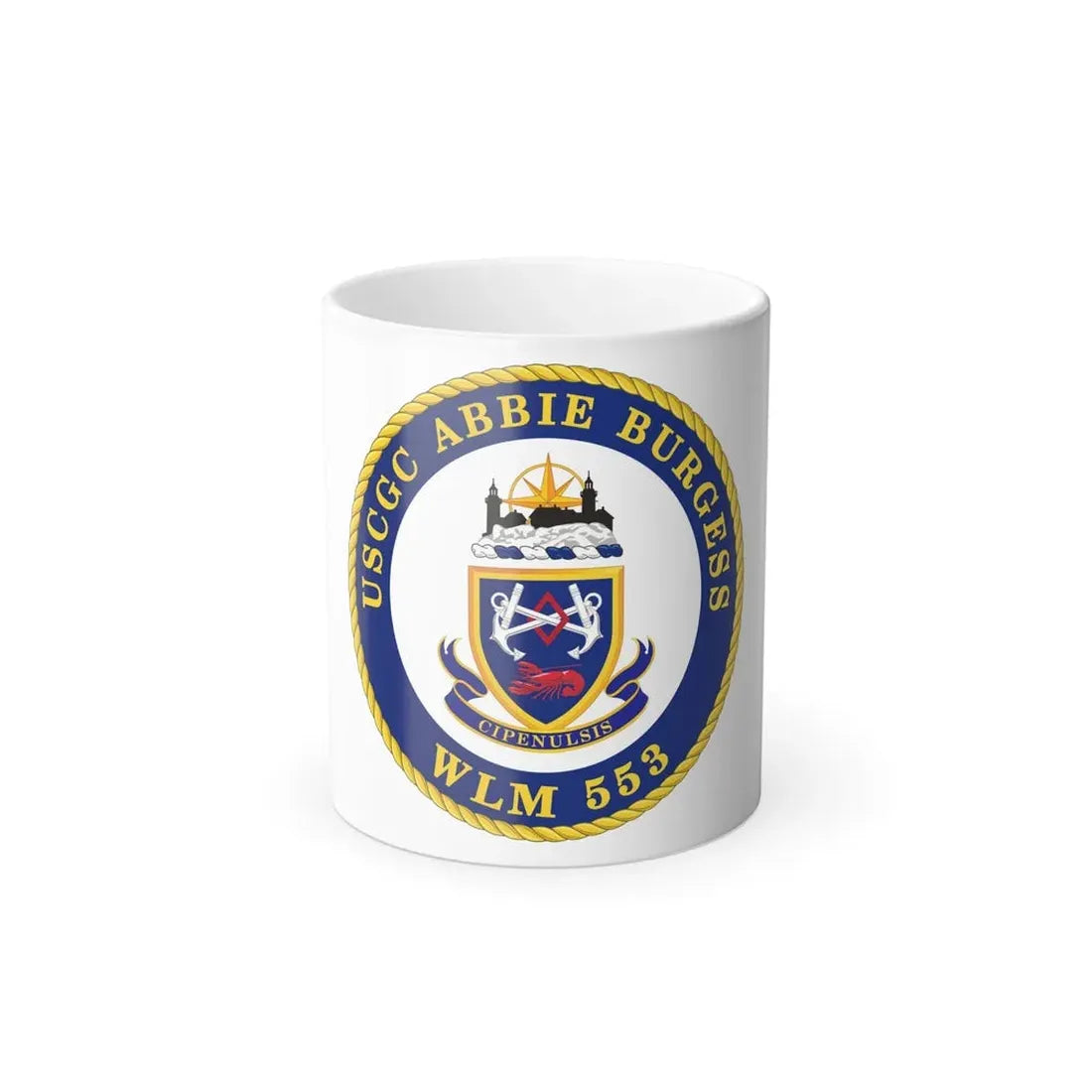 USCGC Abbie Burgess WLM 553 (U.S. Coast Guard) Color Changing Coffee Mug 11oz - Go Mug Yourself