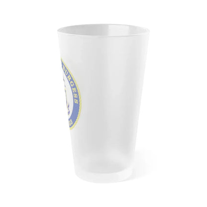 USCGC Abbie Burgess WLM 553 (U.S. Coast Guard) Frosted Pint Glass 16oz - Go Mug Yourself