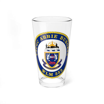 USCGC Abbie Burgess WLM 553 (U.S. Coast Guard) Pint Glass 16oz 16oz - Go Mug Yourself