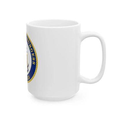 USCGC Abbie Burgess WLM 553 (U.S. Coast Guard) White Coffee Mug - Go Mug Yourself