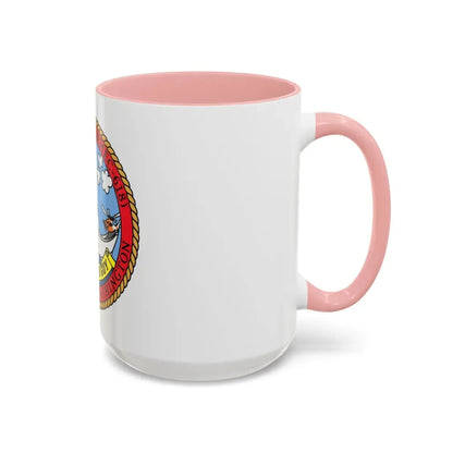 USCGC Active WMEC 618 Little Tough Guy (U.S. Coast Guard) Accent Coffee Mug - Go Mug Yourself