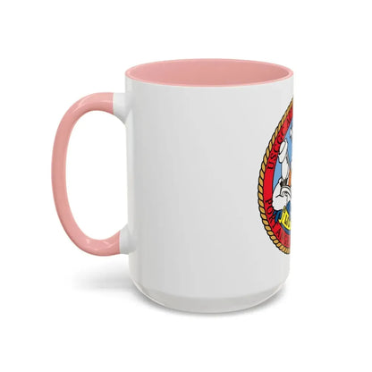 USCGC Active WMEC 618 Little Tough Guy (U.S. Coast Guard) Accent Coffee Mug - Go Mug Yourself