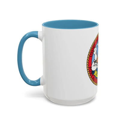 USCGC Active WMEC 618 Little Tough Guy (U.S. Coast Guard) Accent Coffee Mug - Go Mug Yourself
