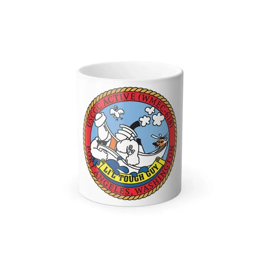 USCGC Active WMEC 618 Little Tough Guy (U.S. Coast Guard) Color Changing Coffee Mug 11oz - Go Mug Yourself