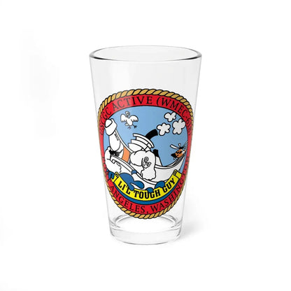 USCGC Active WMEC 618 Little Tough Guy (U.S. Coast Guard) Pint Glass 16oz 16oz - Go Mug Yourself