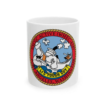 USCGC Active WMEC 618 Little Tough Guy (U.S. Coast Guard) White Coffee Mug 11oz - Go Mug Yourself