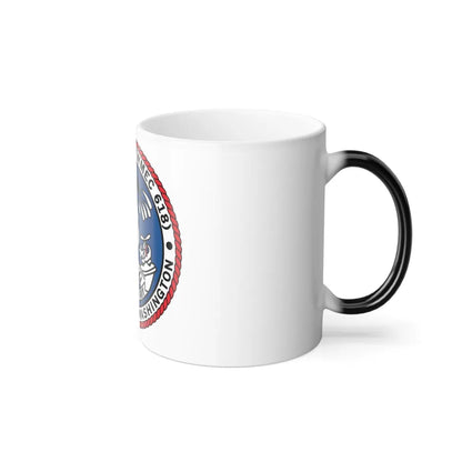USCGC Active WMEC 618 Port Angeles WA (U.S. Coast Guard) Color Changing Mug 11oz-Go Mug Yourself