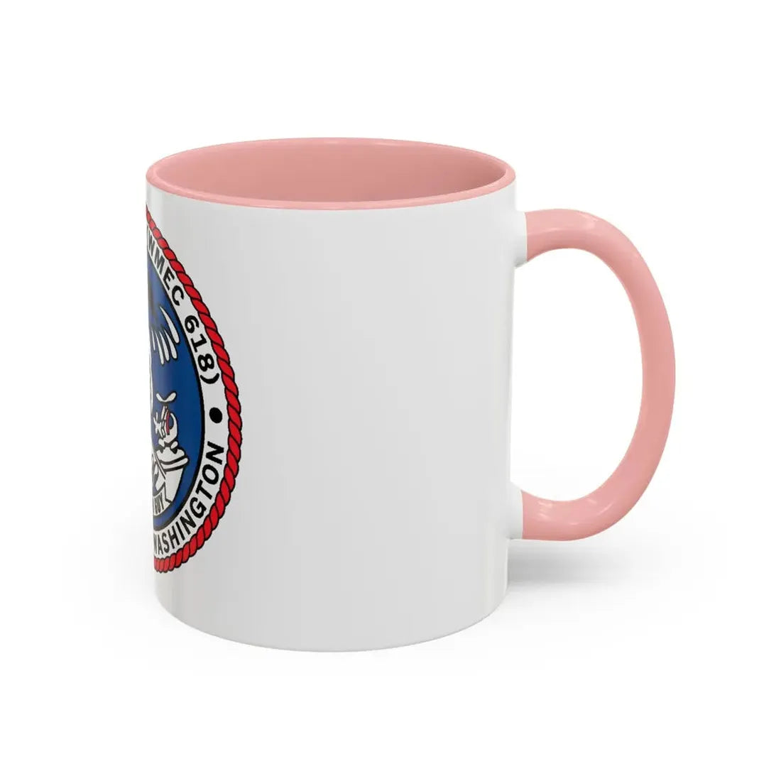USCGC Active WMEC 618 Port Angeles WA (U.S. Coast Guard) Accent Coffee Mug - Go Mug Yourself