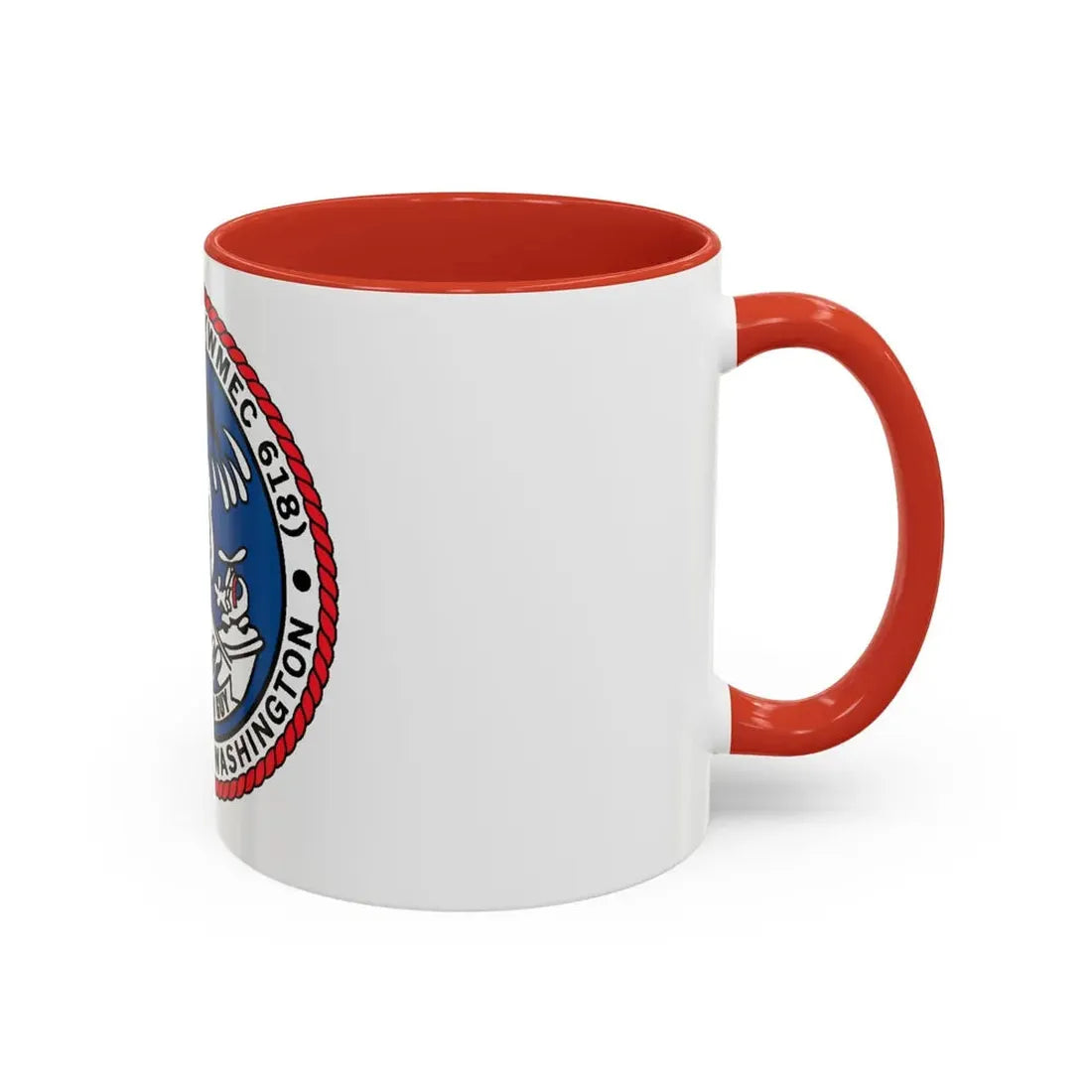 USCGC Active WMEC 618 Port Angeles WA (U.S. Coast Guard) Accent Coffee Mug - Go Mug Yourself