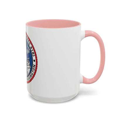 USCGC Active WMEC 618 Port Angeles WA (U.S. Coast Guard) Accent Coffee Mug - Go Mug Yourself