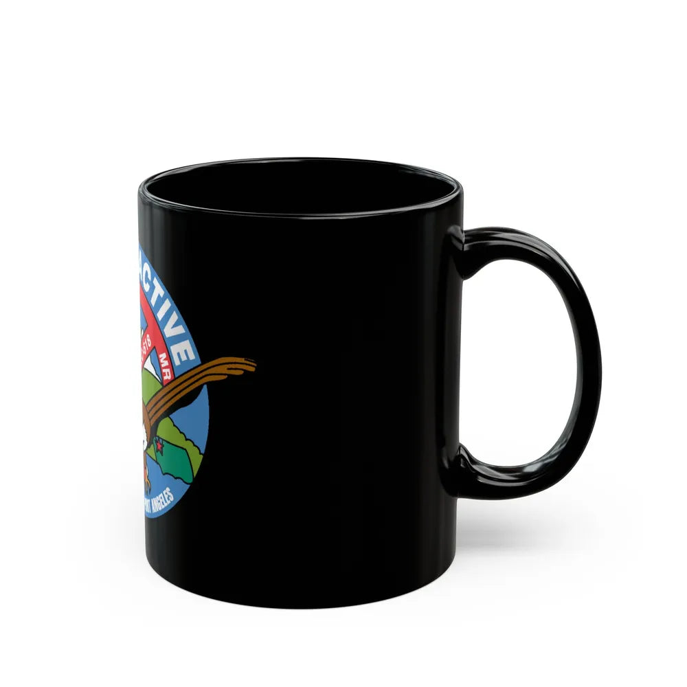 USCGC Active WMEC 618 (U.S. Coast Guard) Black Coffee Mug-Go Mug Yourself