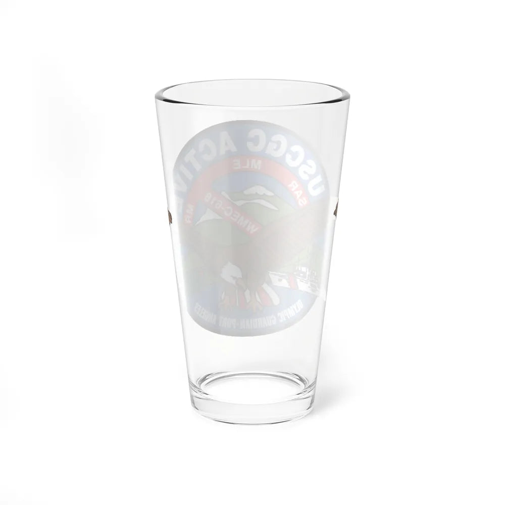 USCGC Active WMEC 618 (U.S. Coast Guard) Pint Glass 16oz-Go Mug Yourself