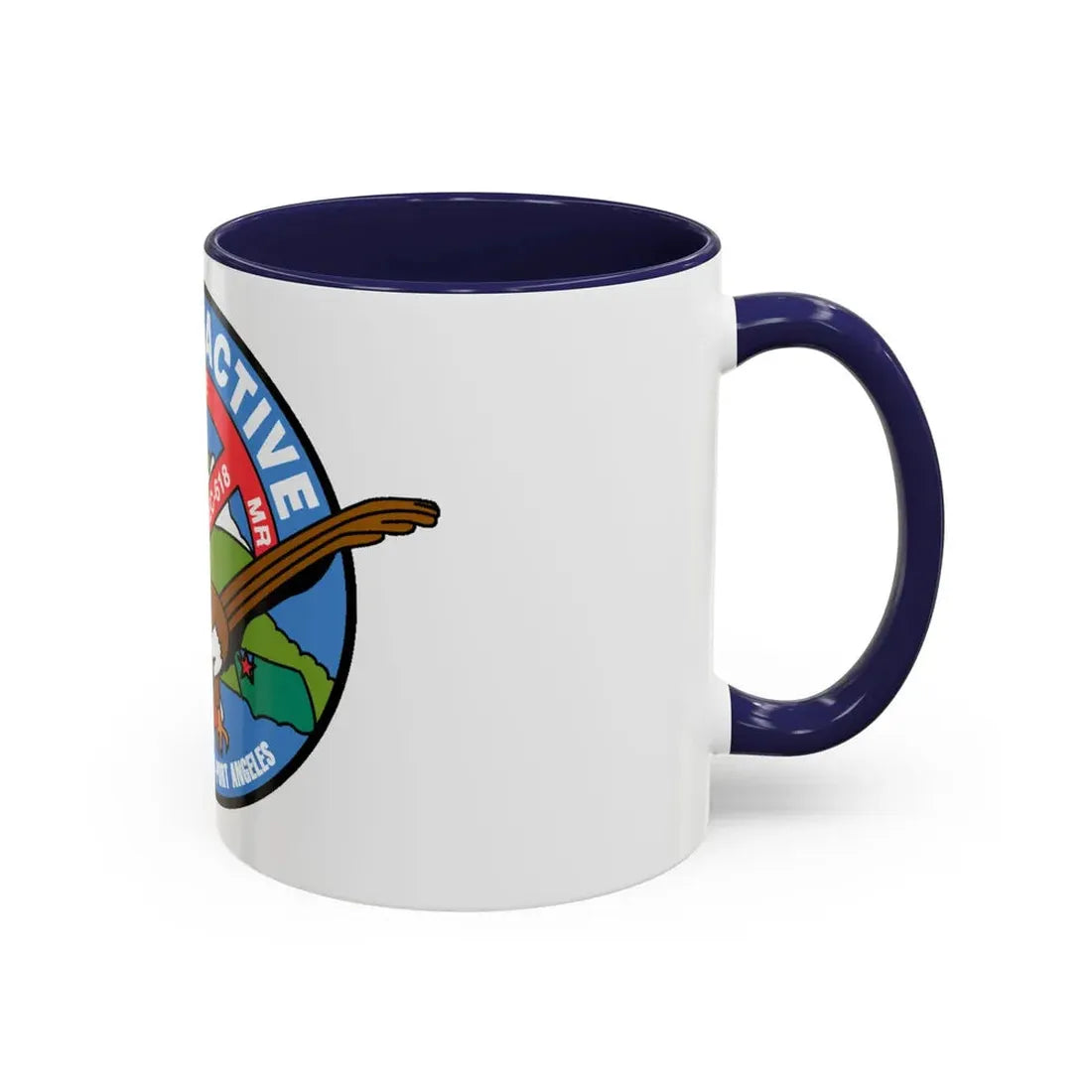 USCGC Active WMEC 618 (U.S. Coast Guard) Accent Coffee Mug - Go Mug Yourself