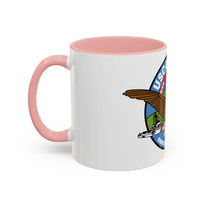 USCGC Active WMEC 618 (U.S. Coast Guard) Accent Coffee Mug - Go Mug Yourself