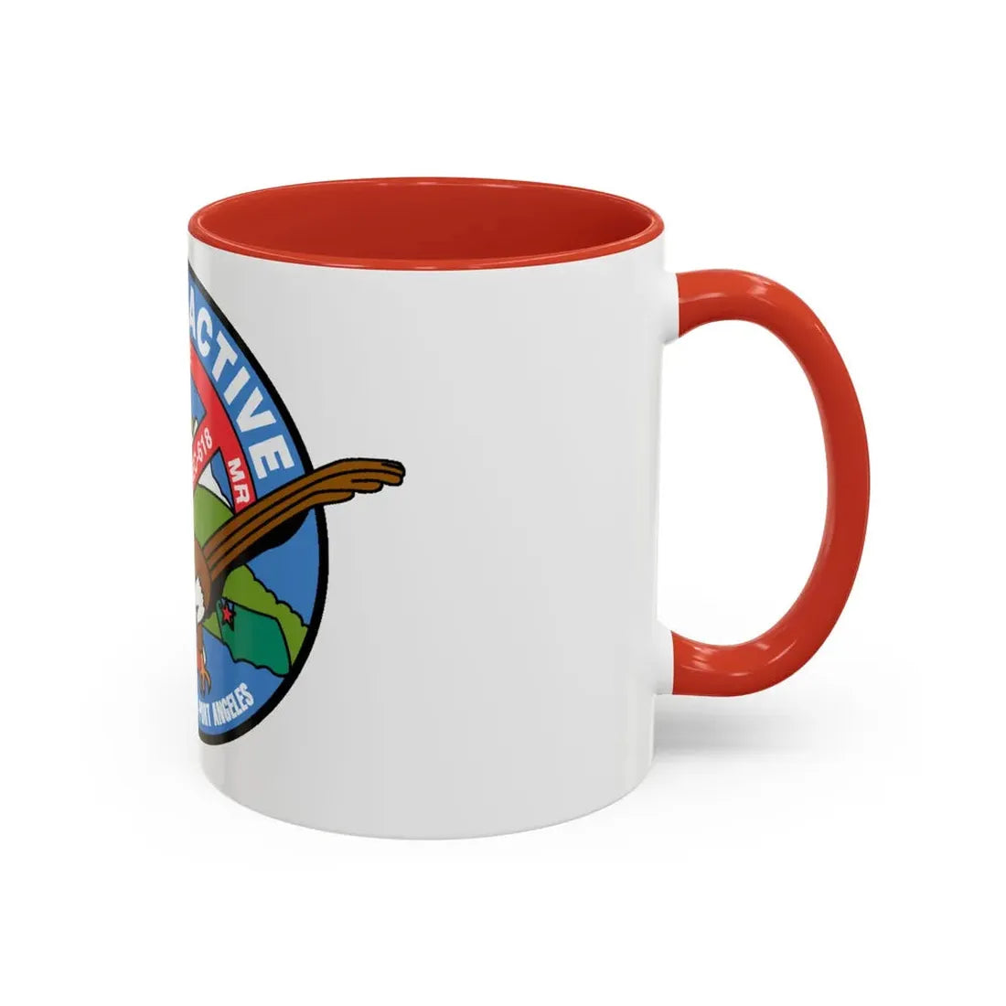 USCGC Active WMEC 618 (U.S. Coast Guard) Accent Coffee Mug - Go Mug Yourself