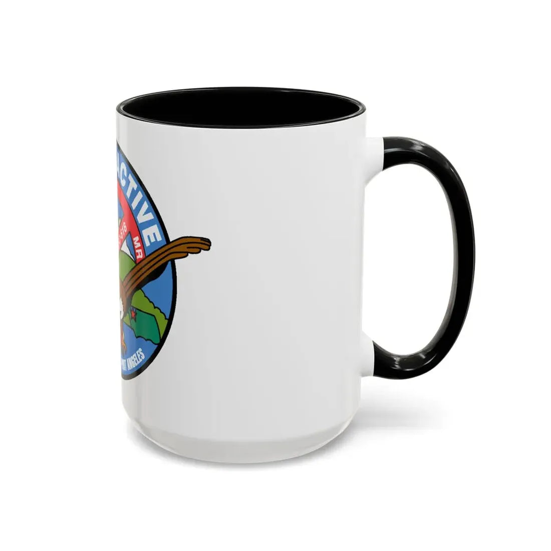 USCGC Active WMEC 618 (U.S. Coast Guard) Accent Coffee Mug - Go Mug Yourself