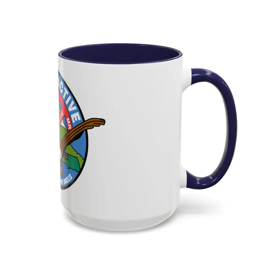 USCGC Active WMEC 618 (U.S. Coast Guard) Accent Coffee Mug - Go Mug Yourself