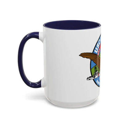 USCGC Active WMEC 618 (U.S. Coast Guard) Accent Coffee Mug - Go Mug Yourself
