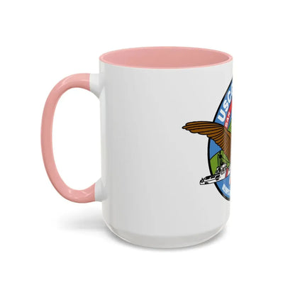 USCGC Active WMEC 618 (U.S. Coast Guard) Accent Coffee Mug - Go Mug Yourself